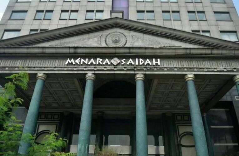 Menara Saidah, Gedung Bergaya Romawi yang Terbengkalai
